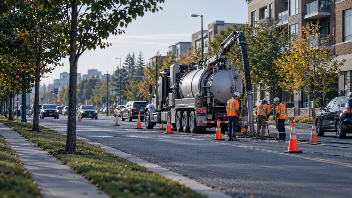 Road corridor and infrastructure construction in York Region